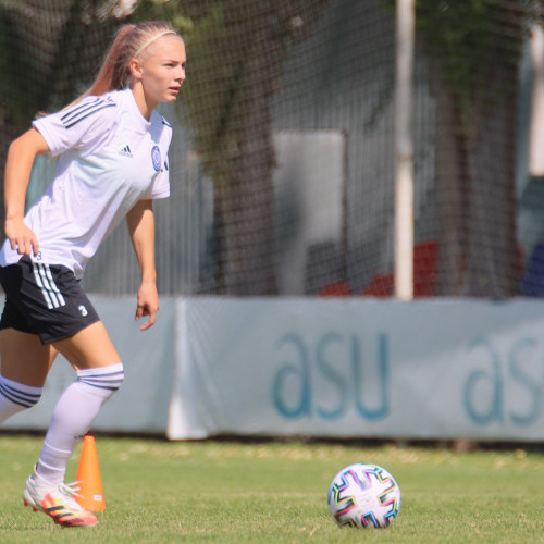 PHOTOS: PRE-MATCH TRAINING OF KAZAKHSTAN WOMEN'S NATIONAL FOOTBALL