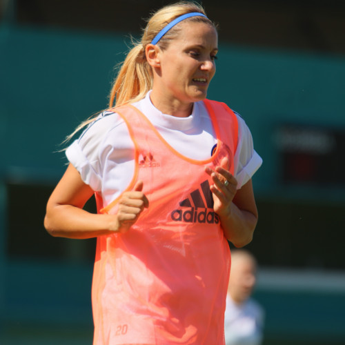 PHOTOS: PRE-MATCH TRAINING OF KAZAKHSTAN WOMEN'S NATIONAL FOOTBALL