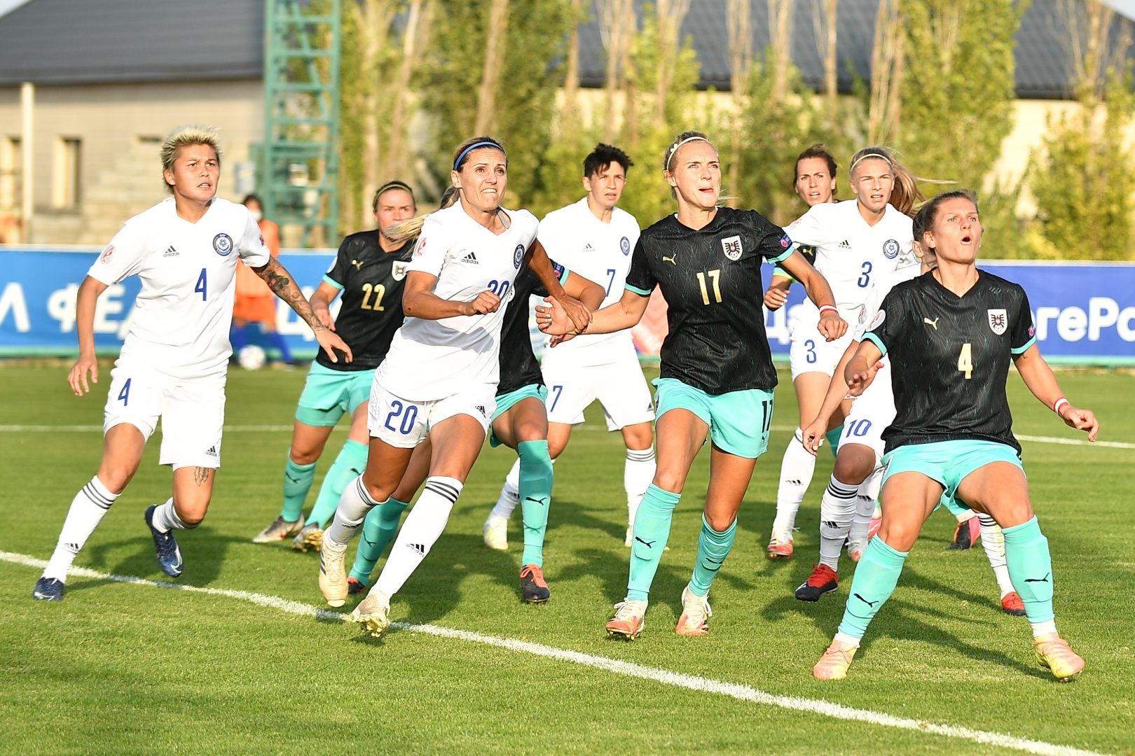 PHOTOS FROM KAZAKHSTAN-AUSTRIA MATCH