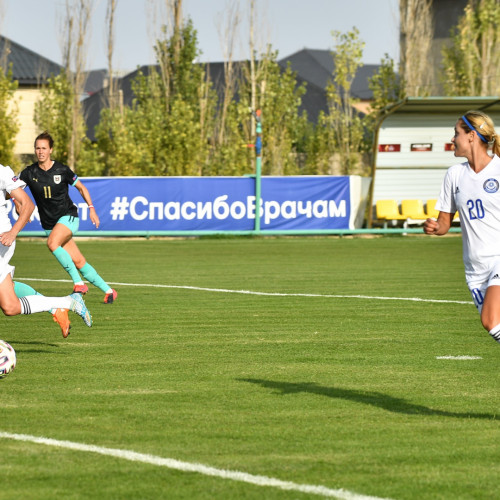 PHOTOS FROM KAZAKHSTAN-AUSTRIA MATCH