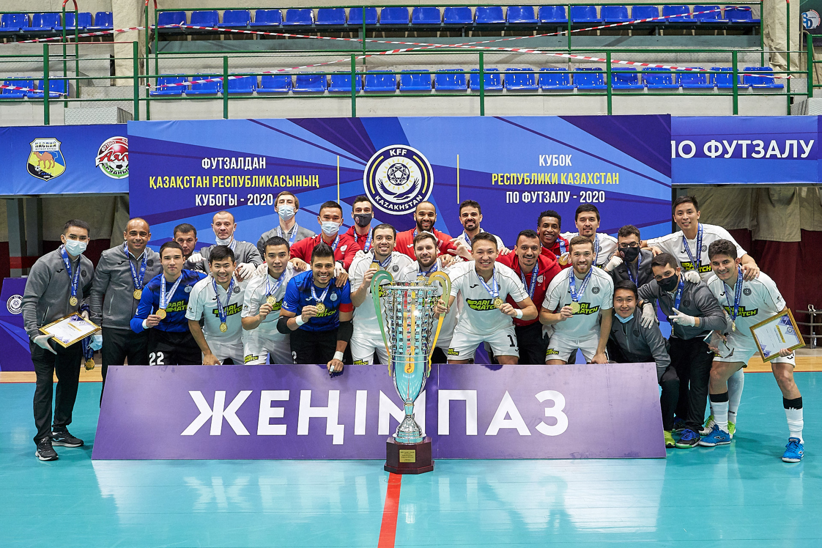 «Қайрат» футзалдан Қазақстан Кубогын жеңіп алды