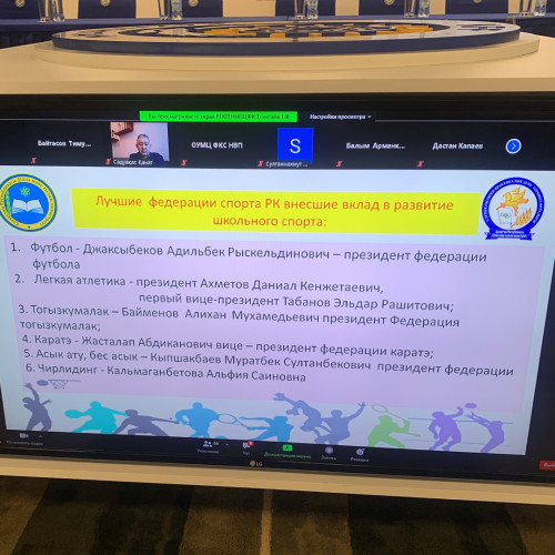КФФ признана лучшей федерацией по развитию и пропаганде спорта в общеобразовательных школах