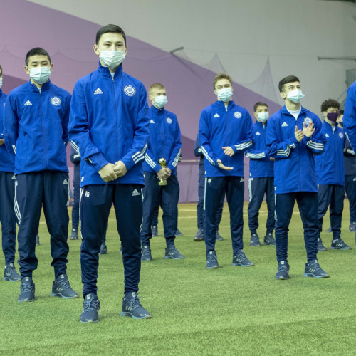 Қазақстан жасөспірімдер құрамасының «Даму Кубогындағы» марапаттау рәсімінен фоторепортаж