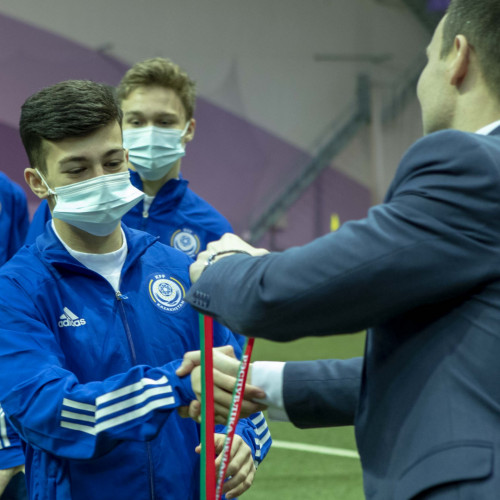 Қазақстан жасөспірімдер құрамасының «Даму Кубогындағы» марапаттау рәсімінен фоторепортаж