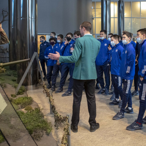 Қазақстан жасөспірімдер құрамасы Ұлы Отан соғысы музейін тамашалады
