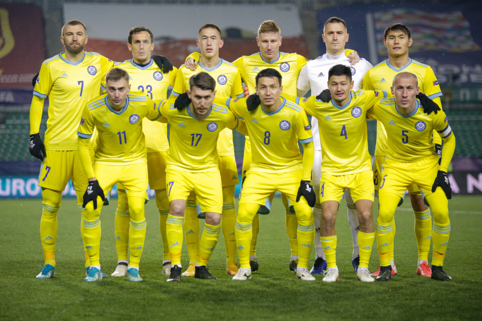 ҚАЗАҚСТАН ҰЛТТЫҚ ҚҰРАМАСЫНЫҢ ФРАНЦИЯ МЕН УКРАИНАҒА ҚАРСЫ ОЙЫНДАРҒА АРНАЛҒАН ҚҰРАМЫ