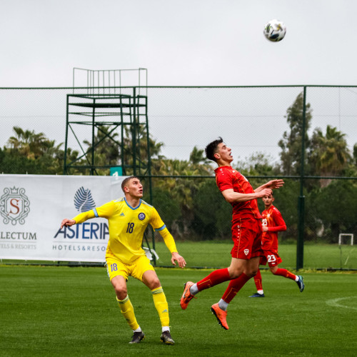Фоторепортаж с матча Казахстан U-21 – Северная Македония U-21 – 2:1