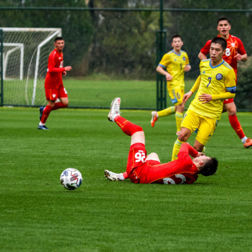 Фоторепортаж с матча Казахстан U-21 – Северная Македония U-21 – 2:1