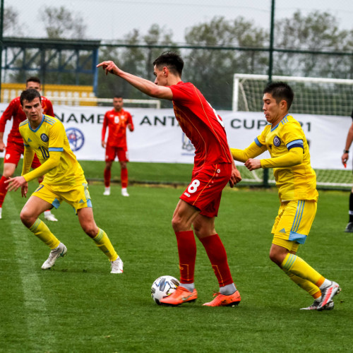 Фоторепортаж с матча Казахстан U-21 – Северная Македония U-21 – 2:1