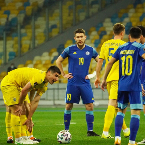 Фоторепортаж с матча Украина – Казахстан – 1:1