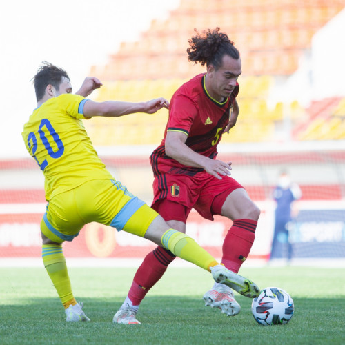Фоторепортаж с матча Казахстан U-21 - Бельгия U-21 - 1:3