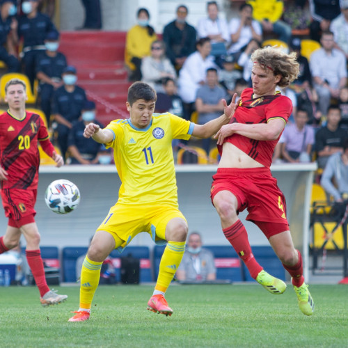 Фоторепортаж с матча Казахстан U-21 - Бельгия U-21 - 1:3