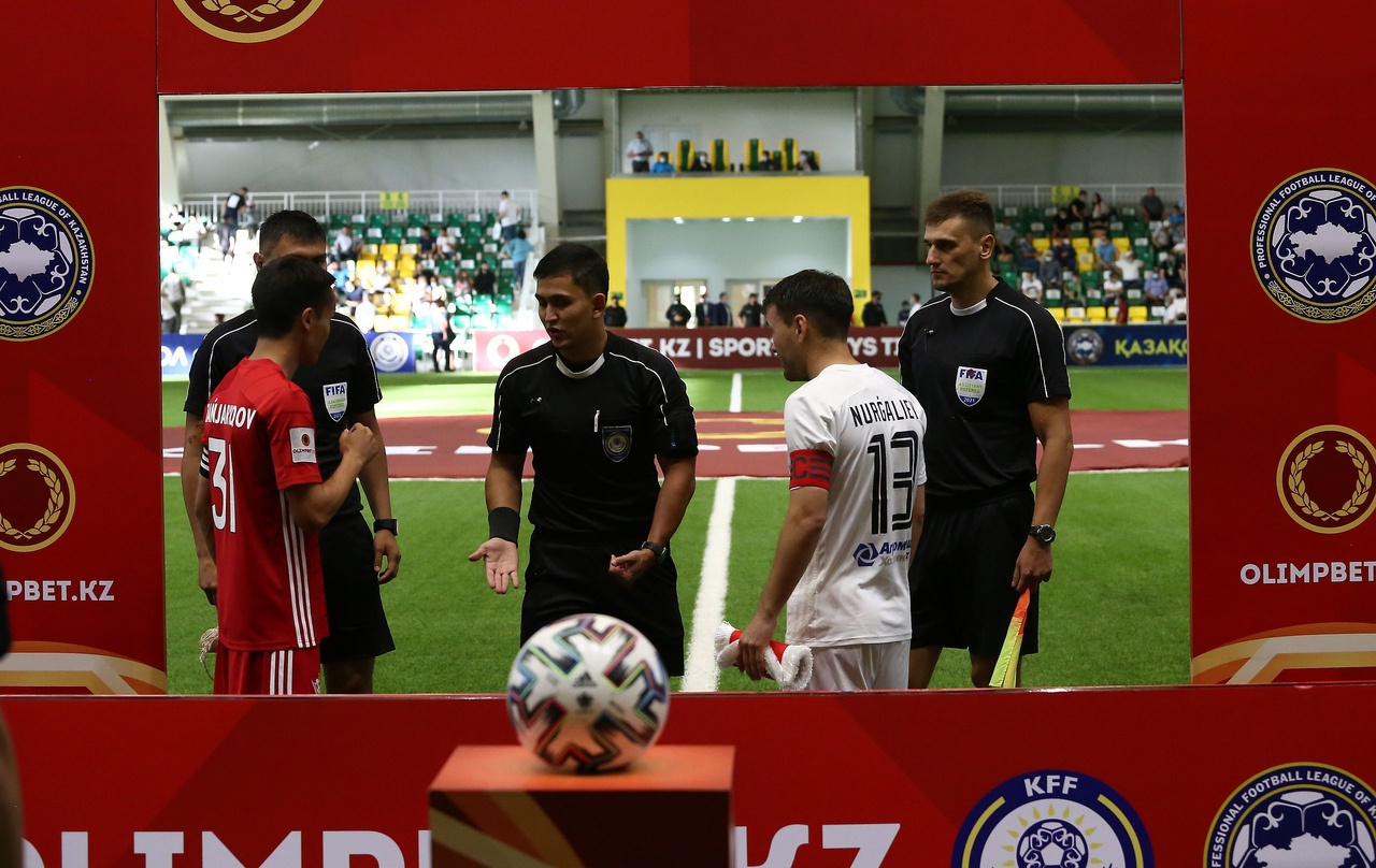 Футболдан Olimpbet-Қазақстан чемпионатының ХVI турына тағайындалған төрешілер