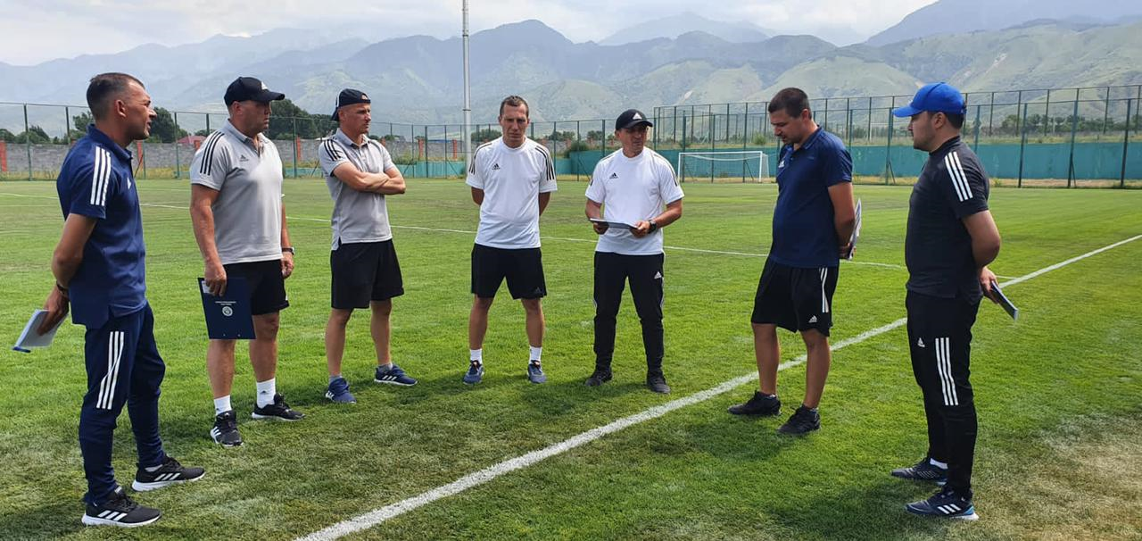 В Талгаре прошли экзамен продления тренерских лицензий UEFA