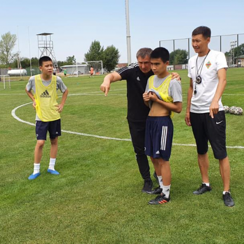 В Талгаре прошли экзамен продления тренерских лицензий UEFA