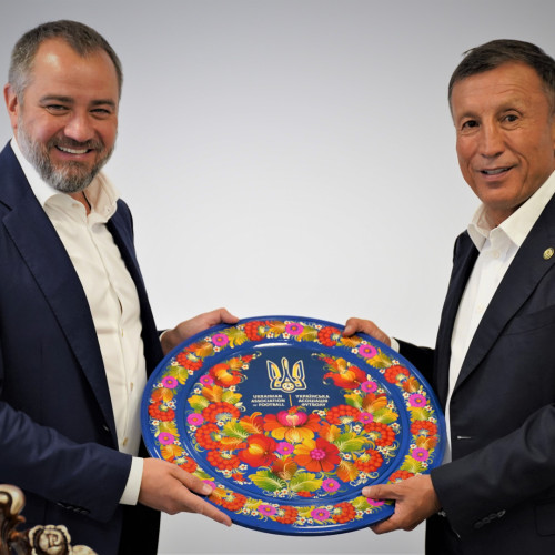 Қазақстан мен Украина федерацияларының басшылары кездесті