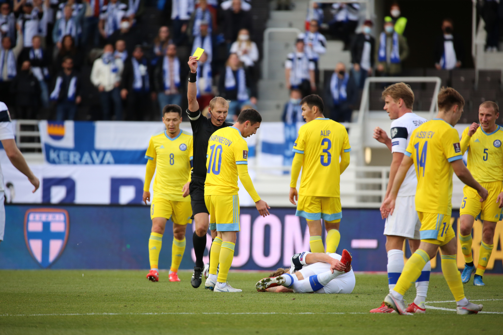 Фоторепортаж с матча Финляндия – Казахстан – 1:0