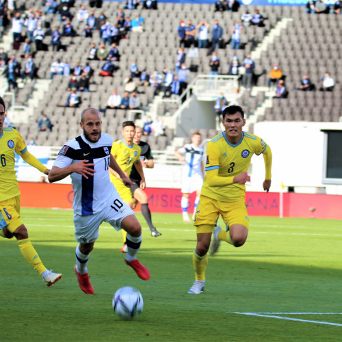 Фоторепортаж с матча Финляндия – Казахстан – 1:0