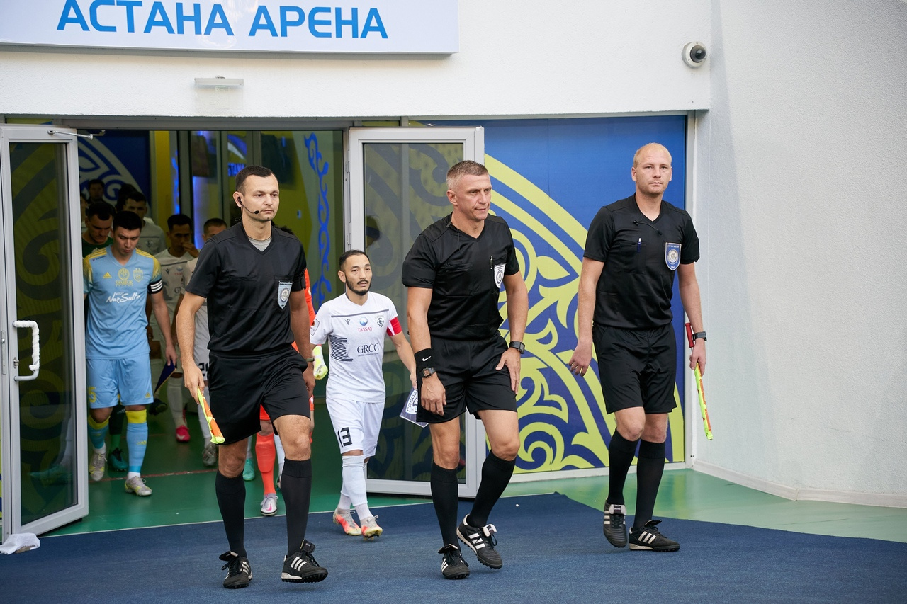 Футболдан Olimpbet-Қазақстан чемпионатының ХX турына тағайындалған төрешілер