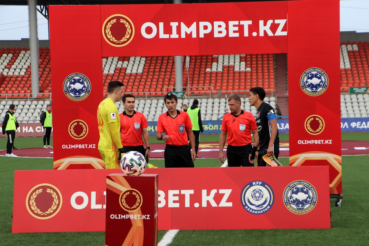 Футболдан Olimpbet-Қазақстан чемпионатының ХXI турына тағайындалған төрешілер
