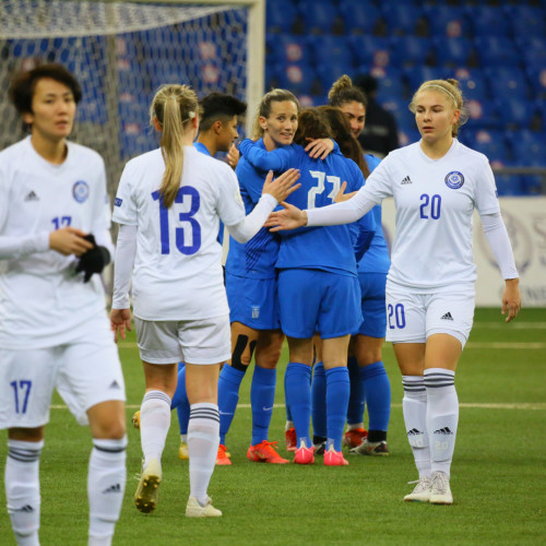 Фоторепортаж с матча Казахстан W – Греция W – 0:1