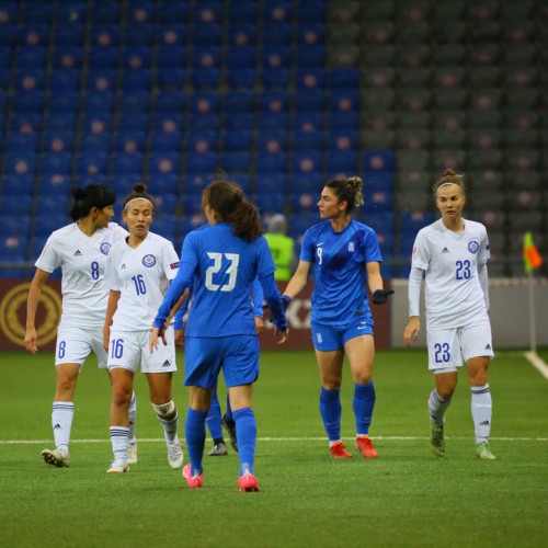 Фоторепортаж с матча Казахстан W – Греция W – 0:1