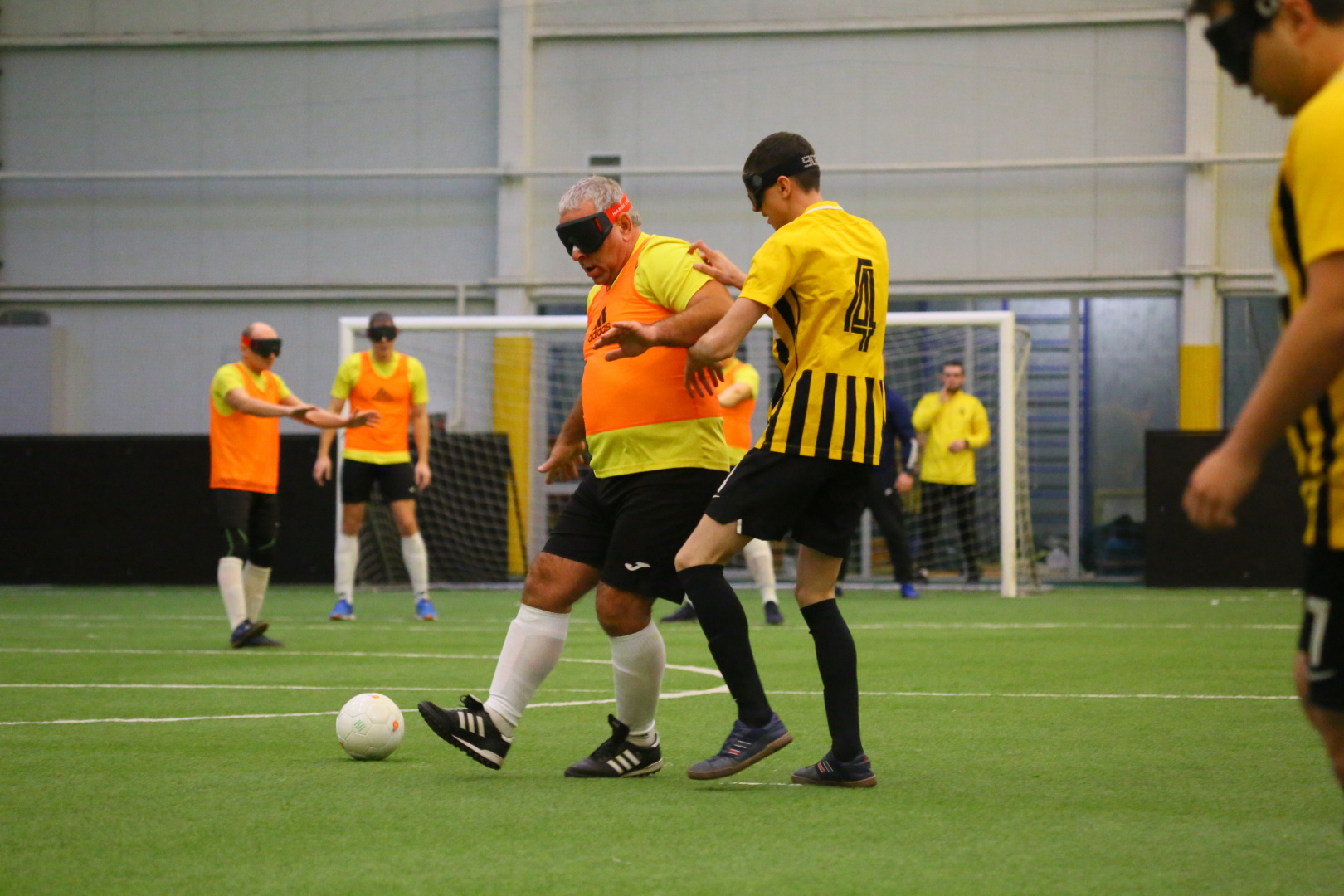 В Алматы стартовал первый чемпионат Казахстана по Blind Football