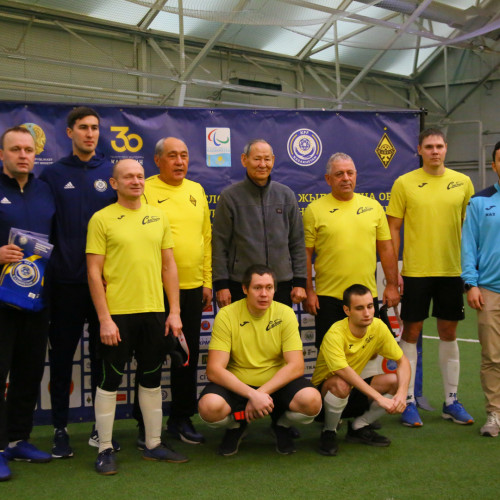 В Алматы стартовал первый чемпионат Казахстана по Blind Football