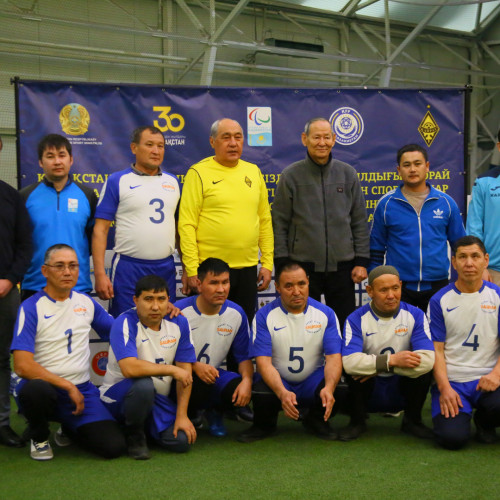 В Алматы стартовал первый чемпионат Казахстана по Blind Football