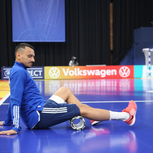 The national team of Kazakhstan held the first training session in Groningen
