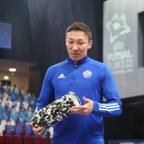 The national team of Kazakhstan held the first training session in Groningen