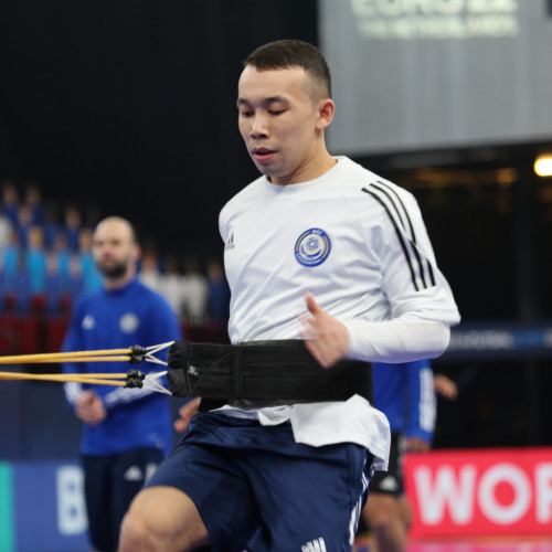 The national team of Kazakhstan held the first training session in Groningen