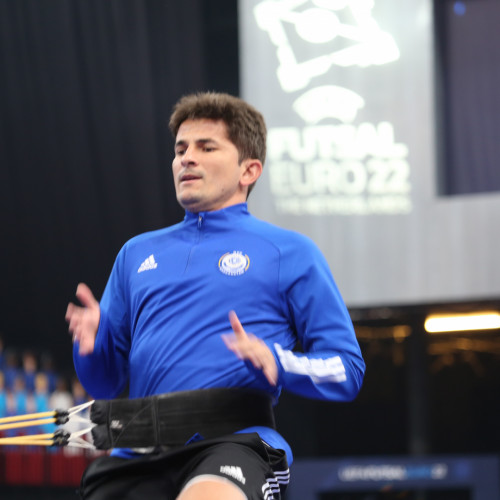 The national team of Kazakhstan held the first training session in Groningen