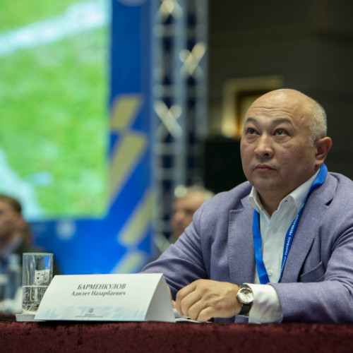 Әділет Барменқұлов - Қазақстан футбол федерациясының президенті