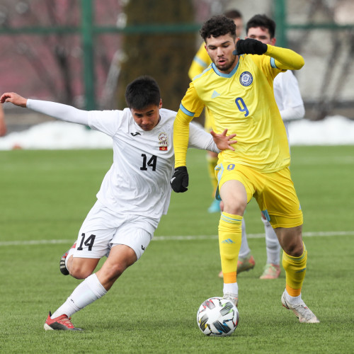 Қазақстан мен Қырғызстан жастар құрамаларының ойынынан фоторепортаж – 2:0