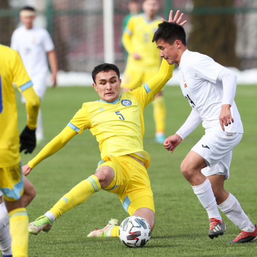 Қазақстан мен Қырғызстан жастар құрамаларының ойынынан фоторепортаж – 2:0