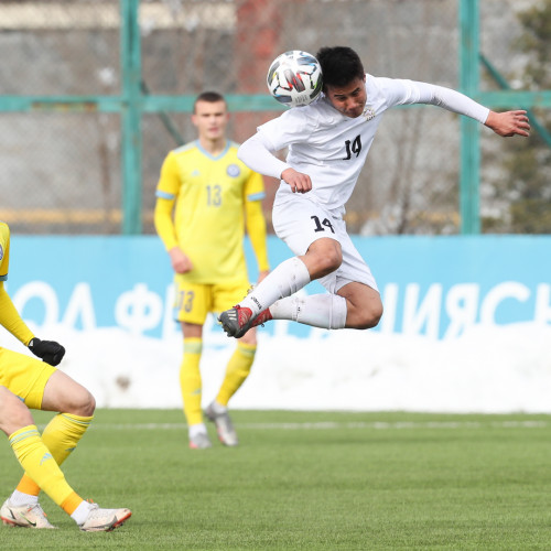 Қазақстан мен Қырғызстан жастар құрамаларының ойынынан фоторепортаж – 2:0