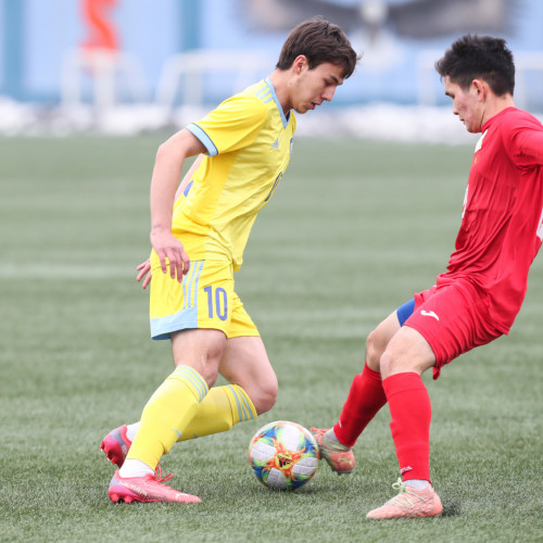 Қазақстан U-19 – Қырғызстан U-20 жолдастық матчынан фоторепортаж – 0:0