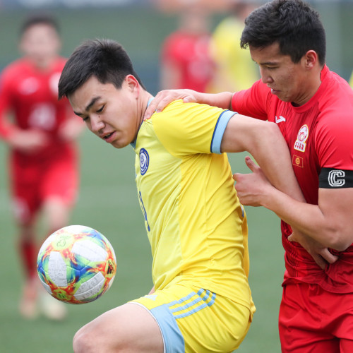 Қазақстан U-19 – Қырғызстан U-20 жолдастық матчынан фоторепортаж – 0:0