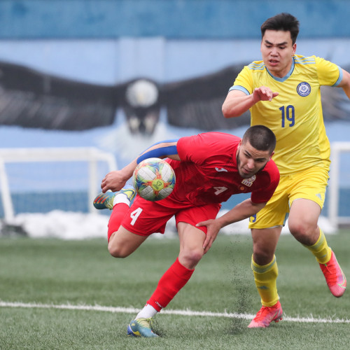 Қазақстан U-19 – Қырғызстан U-20 жолдастық матчынан фоторепортаж – 0:0