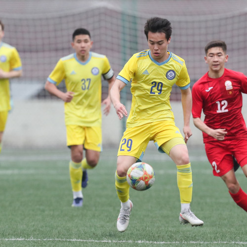 Қазақстан U-19 – Қырғызстан U-20 жолдастық матчынан фоторепортаж – 0:0