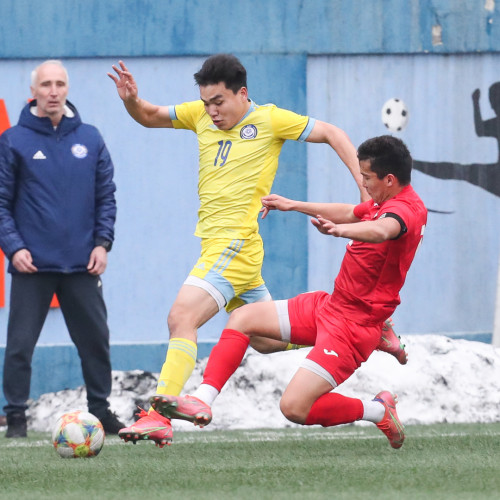 Қазақстан U-19 – Қырғызстан U-20 жолдастық матчынан фоторепортаж – 0:0