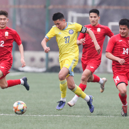 Қазақстан U-19 – Қырғызстан U-20 жолдастық матчынан фоторепортаж – 0:0