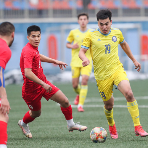 Қазақстан U-19 – Қырғызстан U-20 жолдастық матчынан фоторепортаж – 0:0