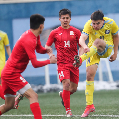 Қазақстан U-19 – Қырғызстан U-20 жолдастық матчынан фоторепортаж – 0:0
