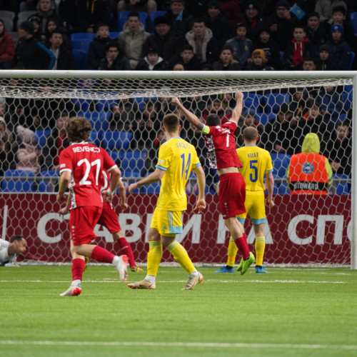 Фоторепортаж с матча Казахстан – Молдова