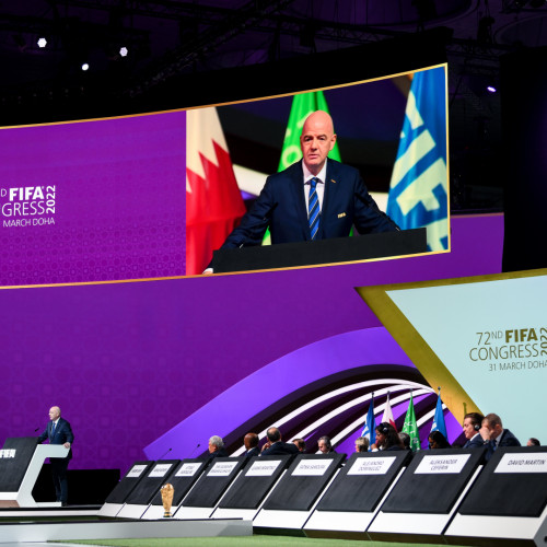 The next 72nd FIFA Congress was held in Qatar with the participation of all National Associations