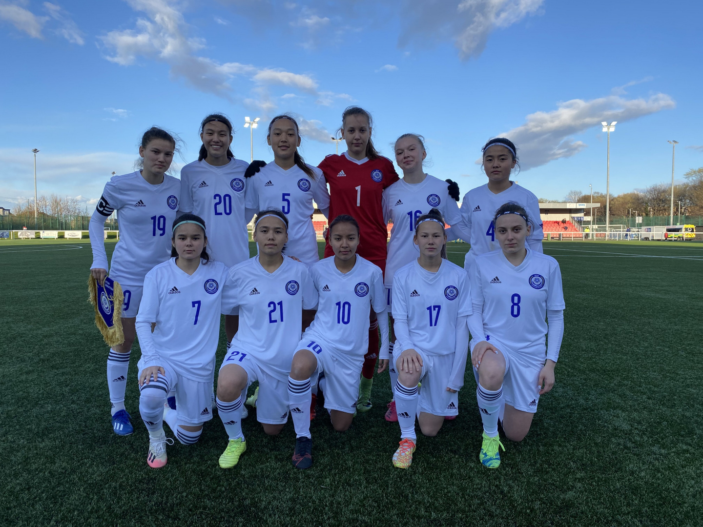 Женская сборная Казахстана U-19 провела второй матч в квалификации ЧЕ-2022