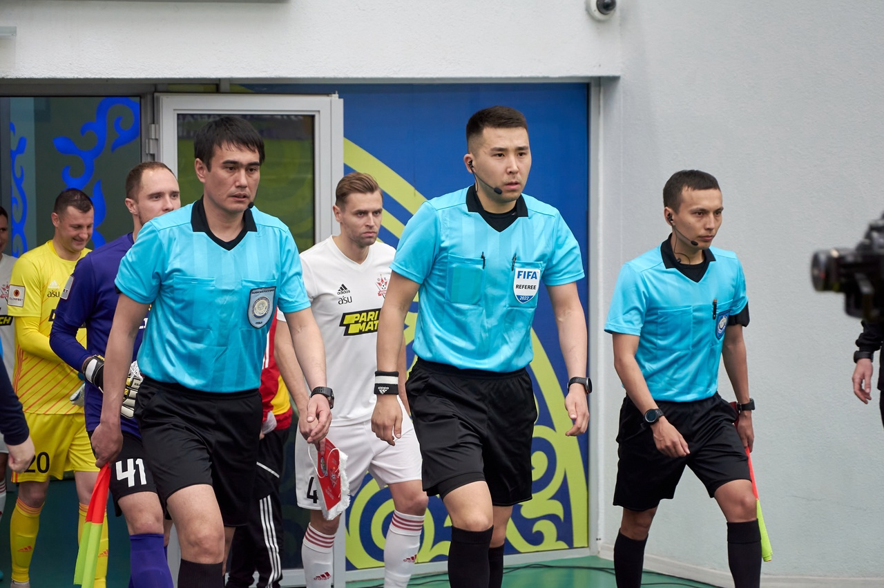 Назначение судей и инспекторов матчей VII тура OLIMPBET-Чемпионата Казахстана по футболу