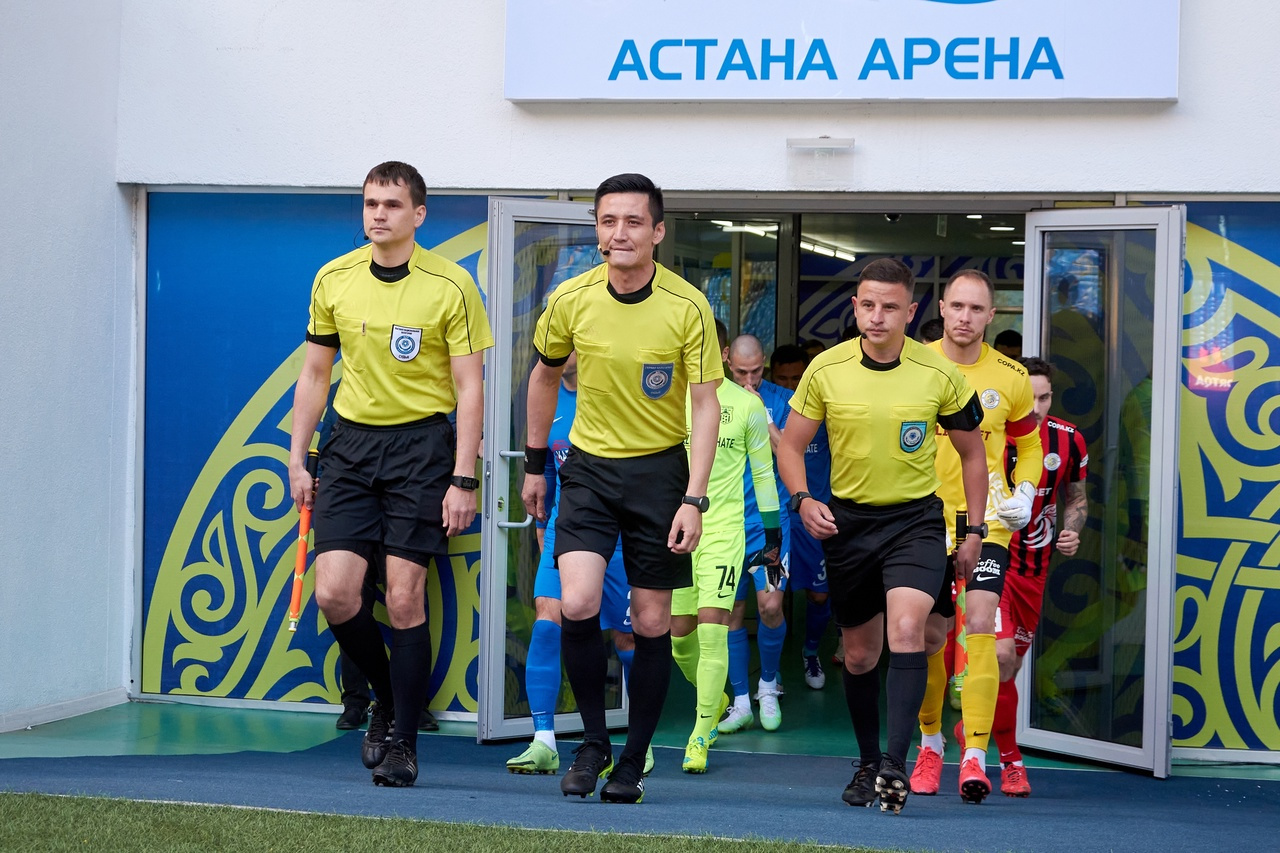Футболдан OLIMPBET-Қазақстан чемпионатының XII турына тағайындалған төрешілер